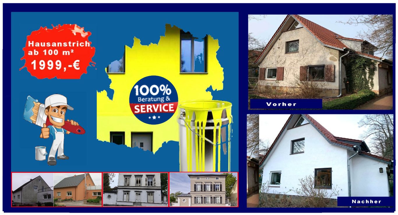 Mobiler Hausmeisterservice-Koeln Hausanstrich Köln